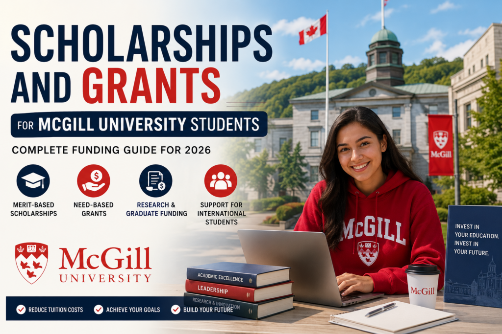 Scholarships and Grants for McGill University Students