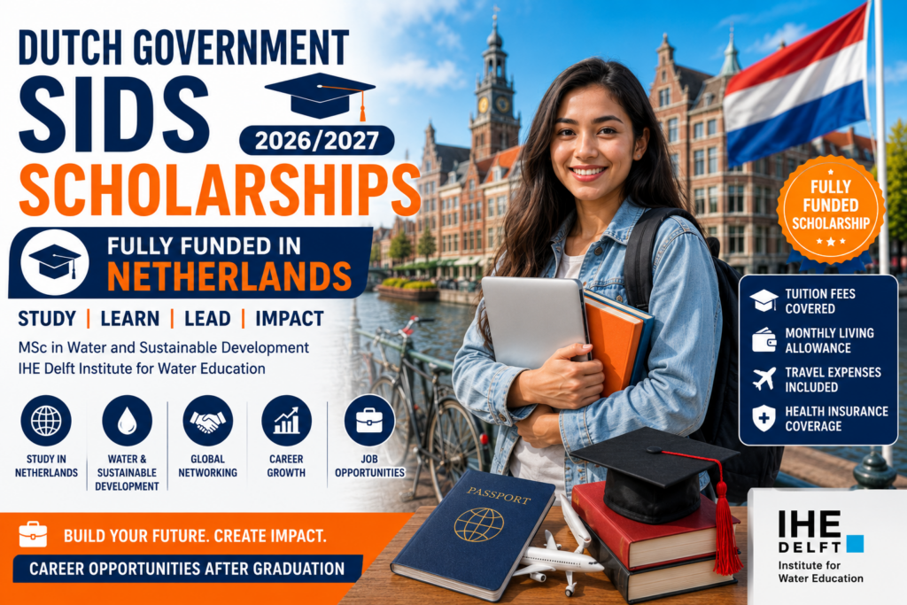 Dutch Government SIDS Scholarships 2026/2027